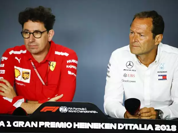 Aldo Costa, Mattia Binotto Titel-Bild zur News: Aldo Costa, Mattia Binotto