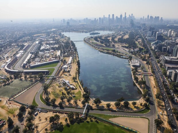 Titel-Bild zur News: Albert Park in Melbourne
