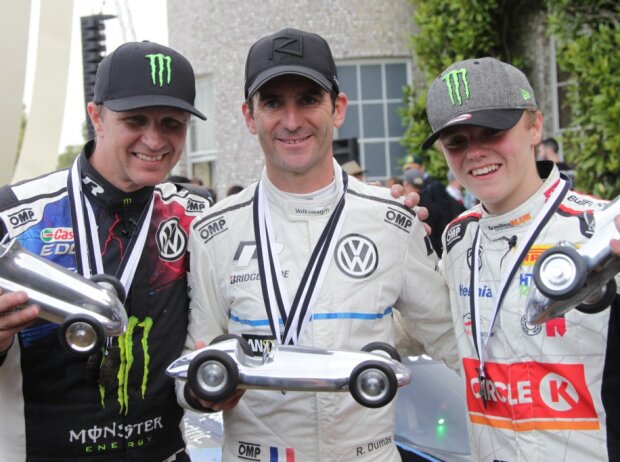 Petter Solberg, Romain Dumas, Oliver Solberg Petter Solberg, Romain Dumas, Oliver Solberg