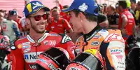 Bild zum Inhalt: "Er macht etwas Besonderes": Andrea Dovizioso lobt Marc Marquez