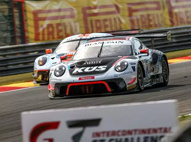 Earl Bamber, Laurens Vanthoor, Timo Bernhard Titel-Bild zur News: Earl Bamber, Laurens Vanthoor, Timo Bernhard