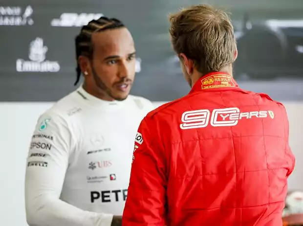Lewis Hamilton, Sebastian Vettel Titel-Bild zur News: Lewis Hamilton, Sebastian Vettel