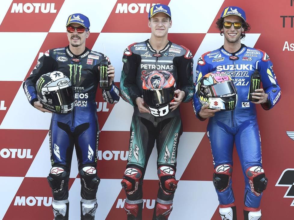 Fabio Quartararo, Maverick Vinales, Alex Rins