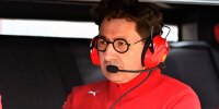 Bild zum Inhalt: Ferrari-Teamchef Mattia Binotto nimmt Qualifying-Debakel "persönlich"