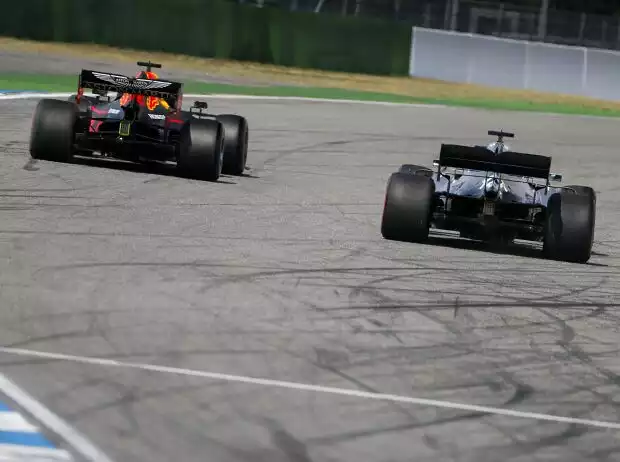 Max Verstappen, Lewis Hamilton Titel-Bild zur News: Max Verstappen, Lewis Hamilton