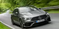 Bild zum Inhalt: Mercedes-AMG CLA 45 Shooting Brake: Kommt bald mit Drift Mode und 421 PS