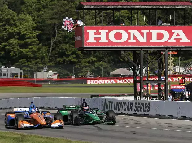 Scott Dixon, Felix Rosenqvist Titel-Bild zur News: Scott Dixon, Felix Rosenqvist