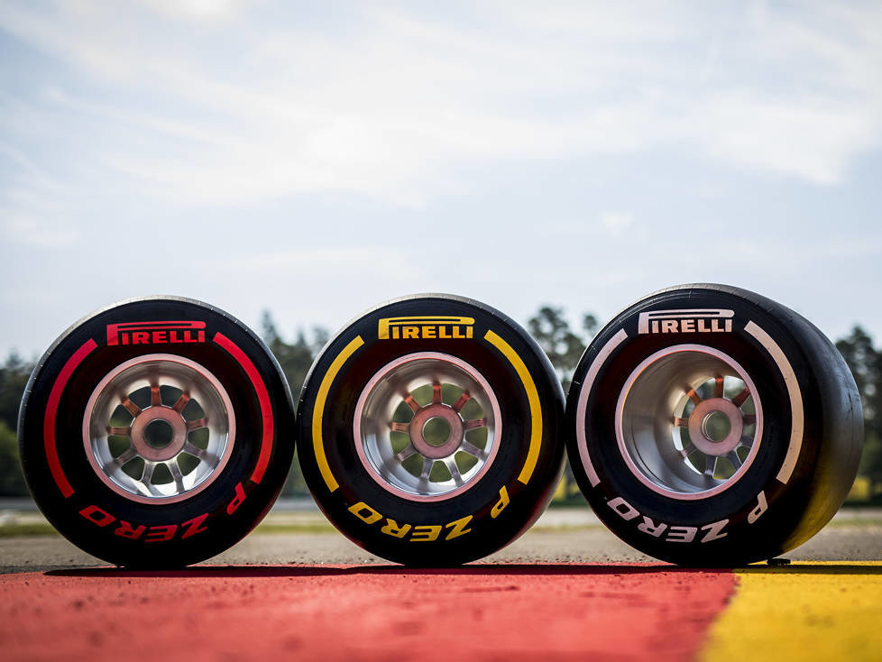 Pirelli-Reifen: Soft, Medium, Hard