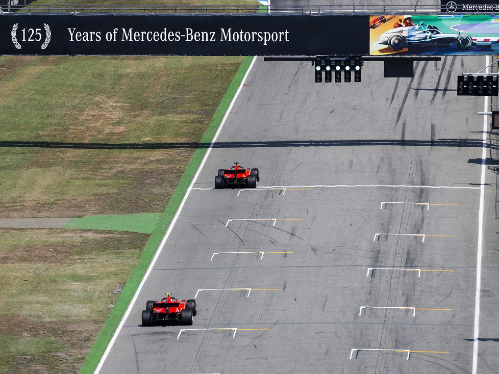 Charles Leclerc, Sebastian Vettel