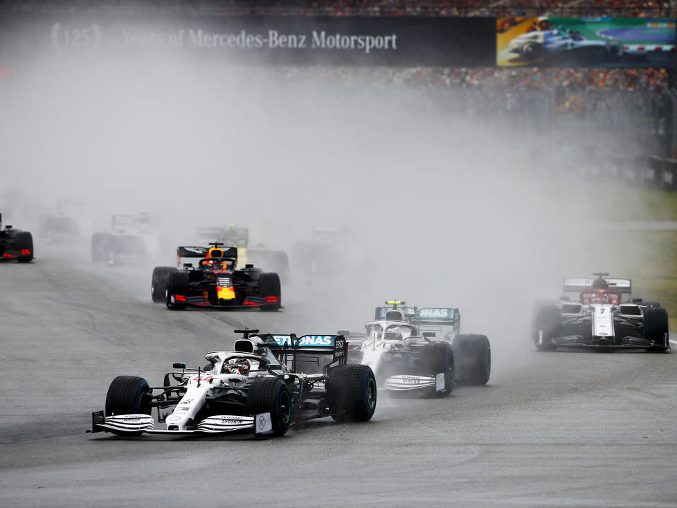Lewis Hamilton, Valtteri Bottas, Kimi Räikkönen