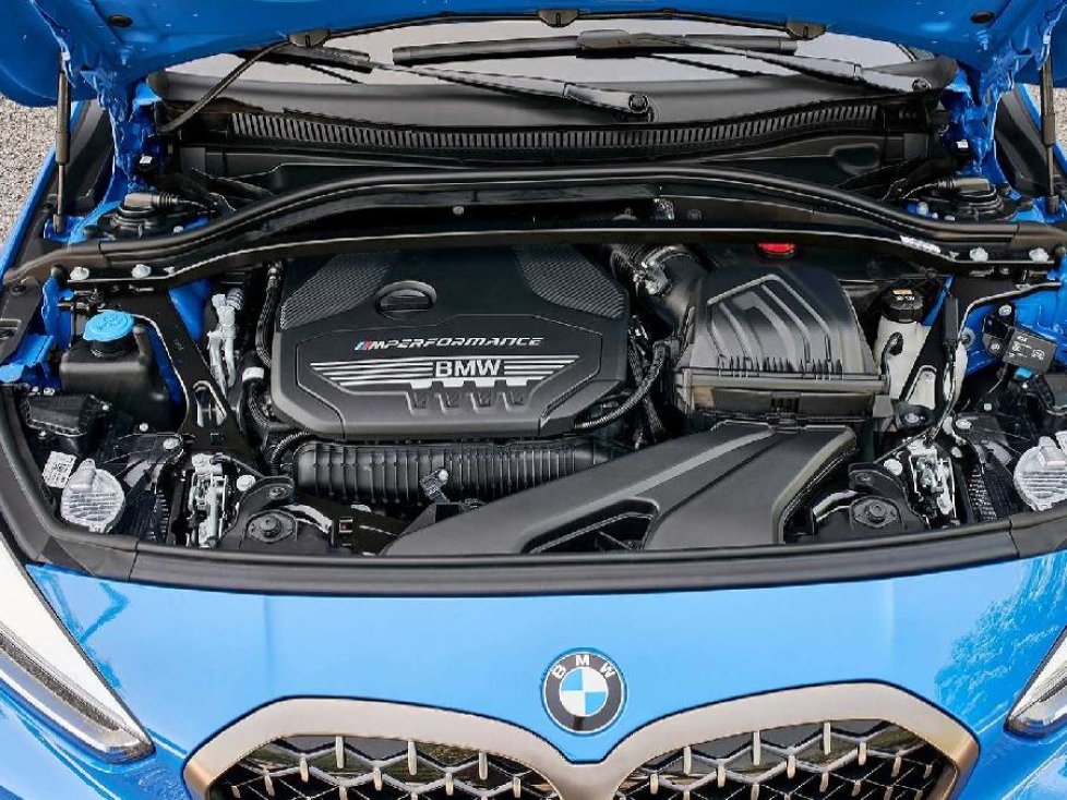 Motor des BMW M135i (2019)