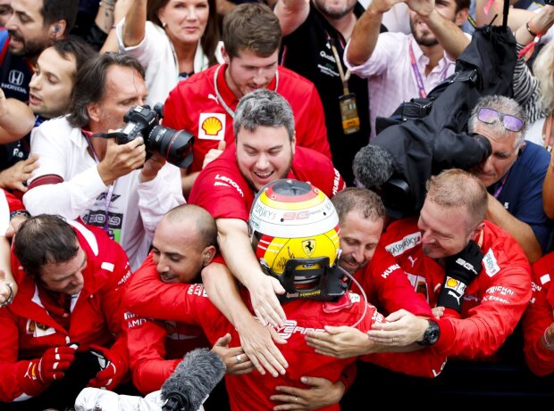 Sebastian Vettel, Ferrari-Mechaniker Sebastian Vettel, Ferrari-Mechaniker