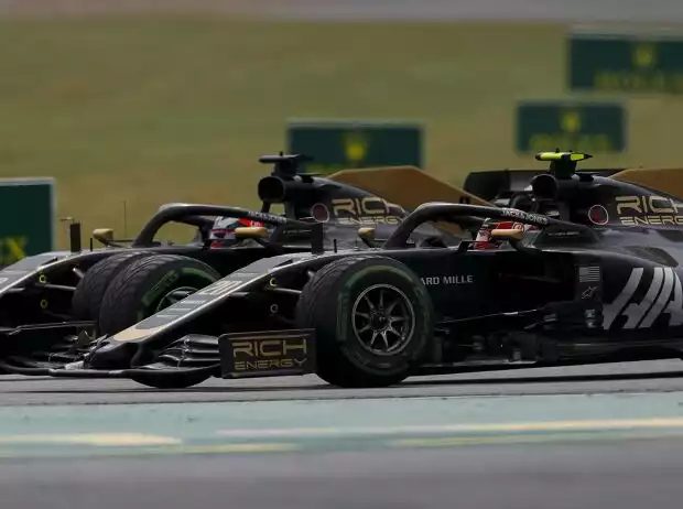 Kevin Magnussen, Romain Grosjean Titel-Bild zur News: Kevin Magnussen, Romain Grosjean