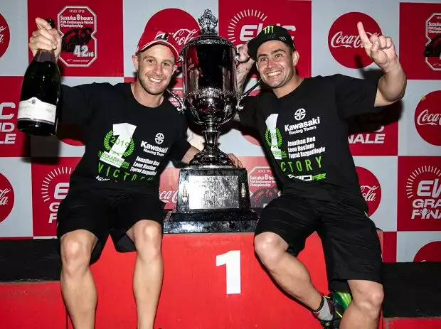Titel-Bild zur News: Jonathan Rea, Leon Haslam