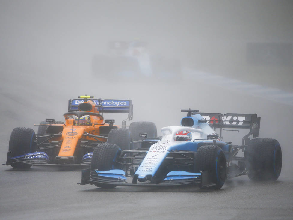 George Russell, Lando Norris