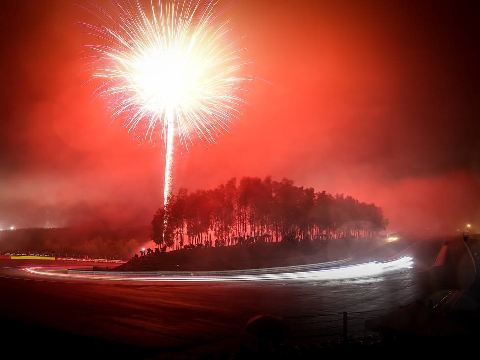 24h Spa, Feuerwerk