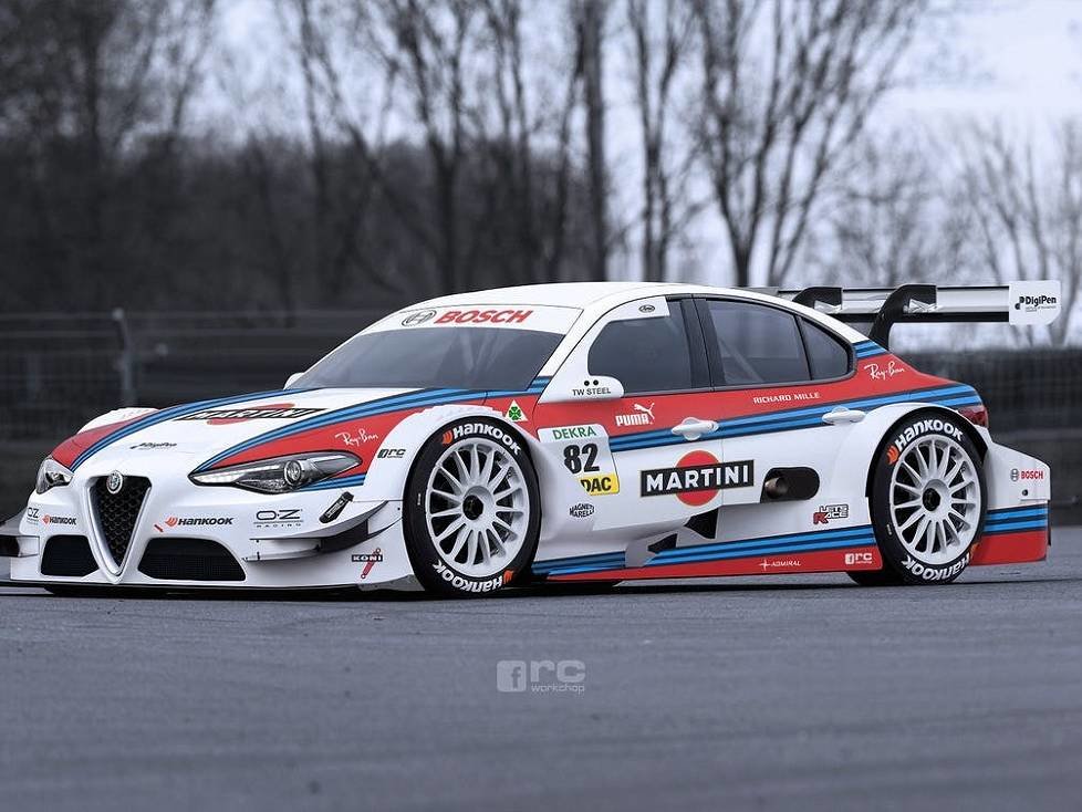 Alfa Romeo Giulia DTM, Render, Janusz Kocierz