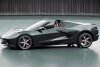 Bild zum Inhalt: Chevy Corvette C8 Cabrio (2020): Erlkönig versucht Dach-Täuschungsmanöver