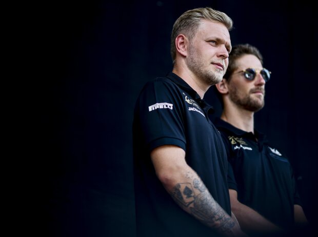 Titel-Bild zur News: Kevin Magnussen, Romain Grosjean