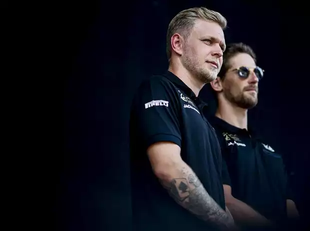 Kevin Magnussen, Romain Grosjean Titel-Bild zur News: Kevin Magnussen, Romain Grosjean