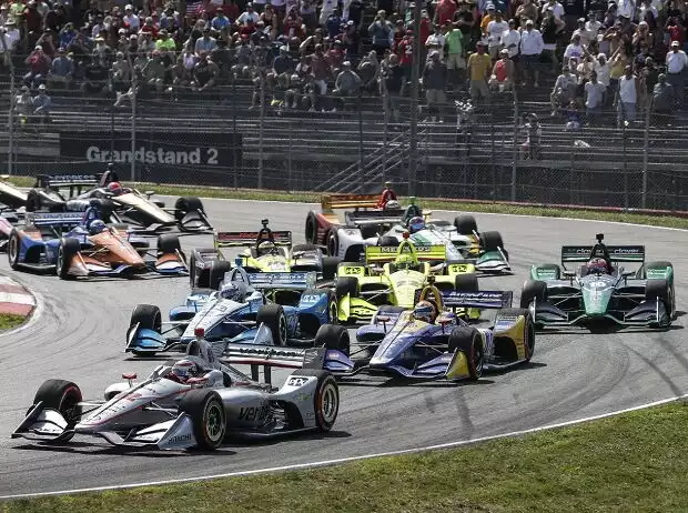 Will Power, Alexander Rossi, Josef Newgarden Titel-Bild zur News: Will Power, Alexander Rossi, Josef Newgarden