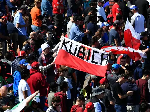 Fans von Robert Kubica Titel-Bild zur News: Fans von Robert Kubica