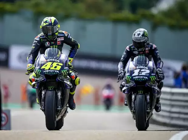 Valentino Rossi, Maverick Vinales Titel-Bild zur News: Valentino Rossi, Maverick Vinales