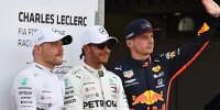 Valtteri Bottas, Lewis Hamilton, Max Verstappen