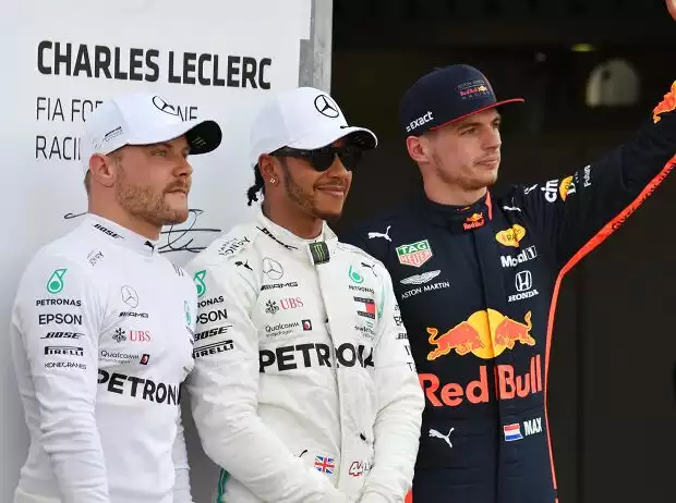 Valtteri Bottas, Lewis Hamilton, Max Verstappen Titel-Bild zur News: Valtteri Bottas, Lewis Hamilton, Max Verstappen