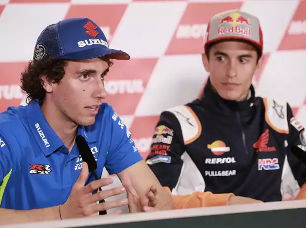 Titel-Bild zur News: Alex Rins, Marc Marquez