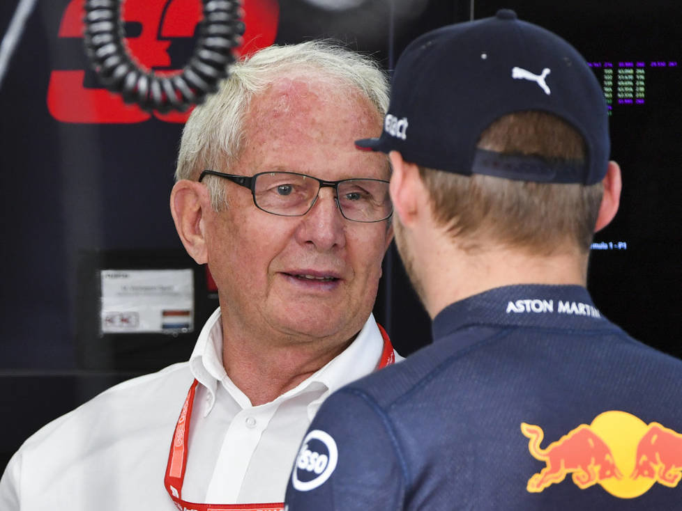 Helmut Marko und Max Verstappen