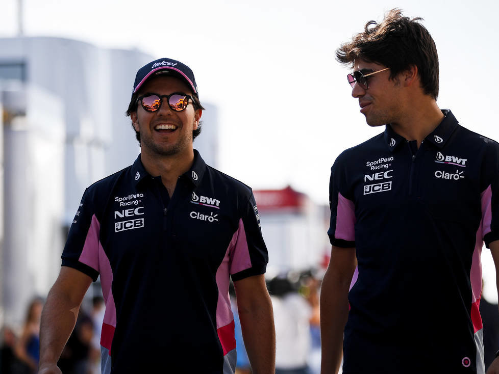 Sergio Perez, Lance Stroll