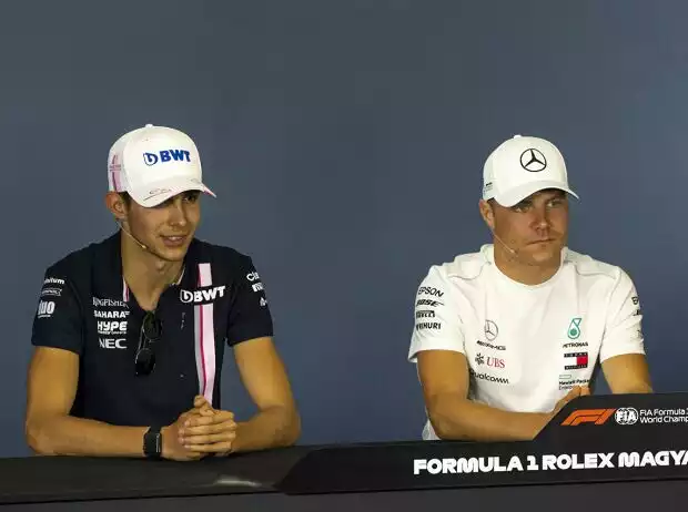 Esteban Ocon, Valtteri Bottas Titel-Bild zur News: Esteban Ocon, Valtteri Bottas