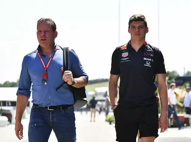Jos und Max Verstappen Titel-Bild zur News: Jos und Max Verstappen