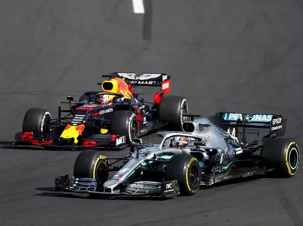 Lewis Hamilton, Max Verstappen Titel-Bild zur News: Lewis Hamilton, Max Verstappen