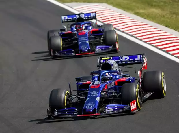 Alexander Albon, Daniil Kwjat Titel-Bild zur News: Alexander Albon, Daniil Kwjat