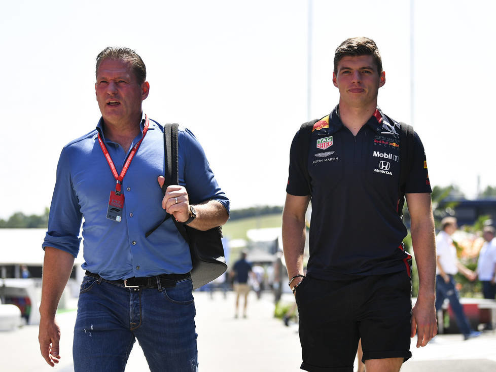Jos und Max Verstappen