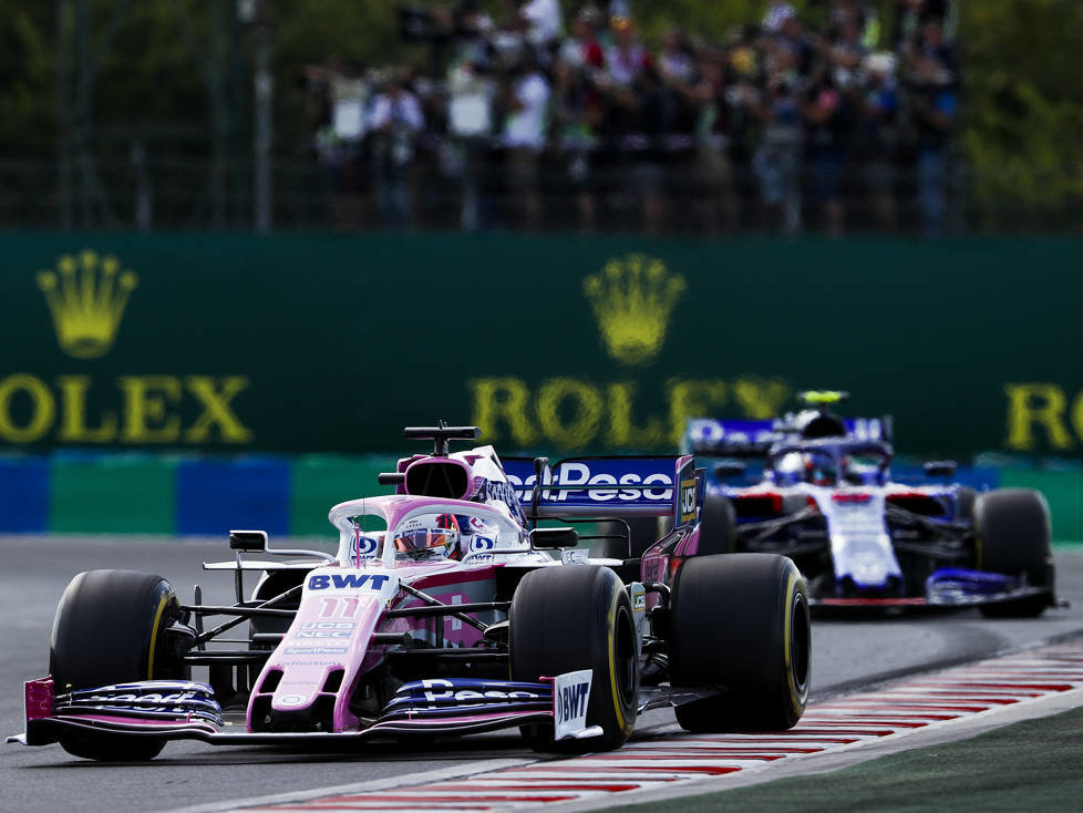 Sergio Perez, Alexander Albon