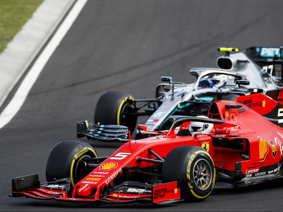 Sebastian Vettel, Valtteri Bottas