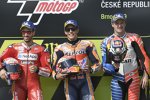 Marc Marquez (Honda), Andrea Dovizioso (Ducati) und Jack Miller (Pramac) 