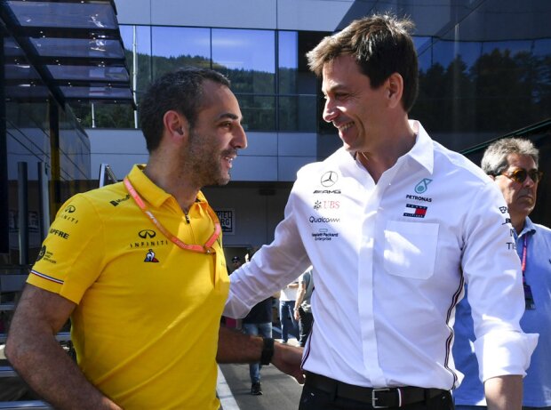 Cyril Abiteboul, Toto Wolff Cyril Abiteboul, Toto Wolff