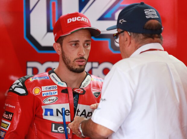 Andrea Dovizioso, Carmelo Ezpeleta Andrea Dovizioso, Carmelo Ezpeleta