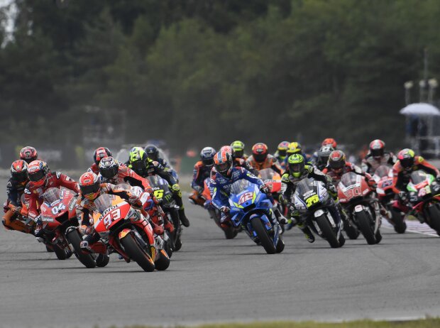 Start zum GP Tschechien 2019 in Brno: Marc Marquez führt Start zum GP Tschechien 2019 in Brno: Marc Marquez führt