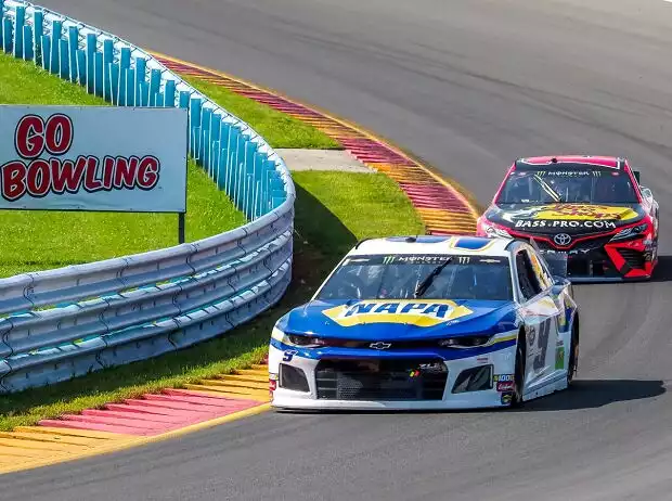 Chase Elliott, Joe Gibbs Titel-Bild zur News: Chase Elliott, Joe Gibbs