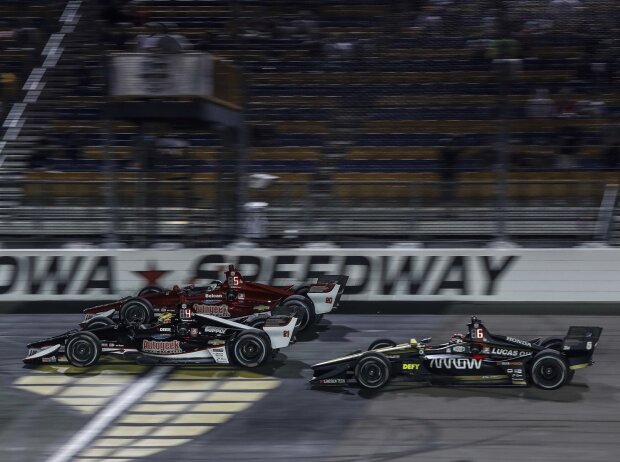 Spencer Pigot, Ed Carpenter, James Hinchcliffe Spencer Pigot, Ed Carpenter, James Hinchcliffe