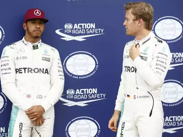 Lewis Hamilton, Nico Rosberg Titel-Bild zur News: Lewis Hamilton, Nico Rosberg