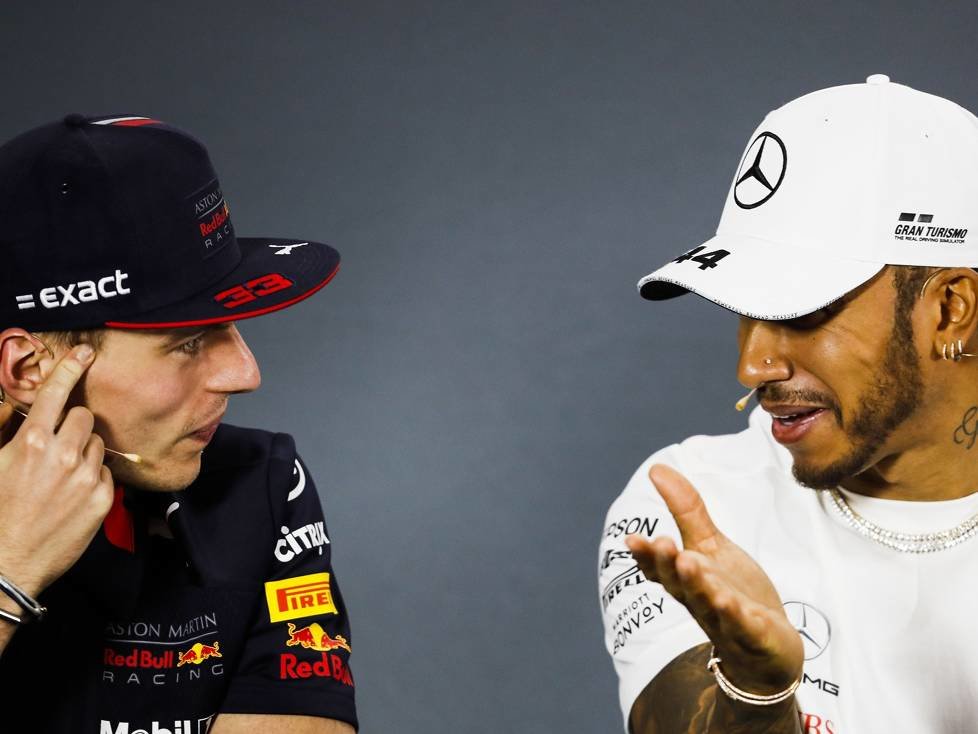 Max Verstappen, Lewis Hamilton