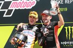 Aron Canet (Max Racing) und Max Biaggi 