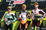 Aron Canet (Max Racing), Lorenzo Dalla Porta (Leopard) und Tony Arbolino 