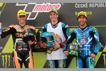 Alex Marquez (Marc VDS), Fabio Di Giannantonio (Speed Up) und Enea Bastianini (Italtrans) 